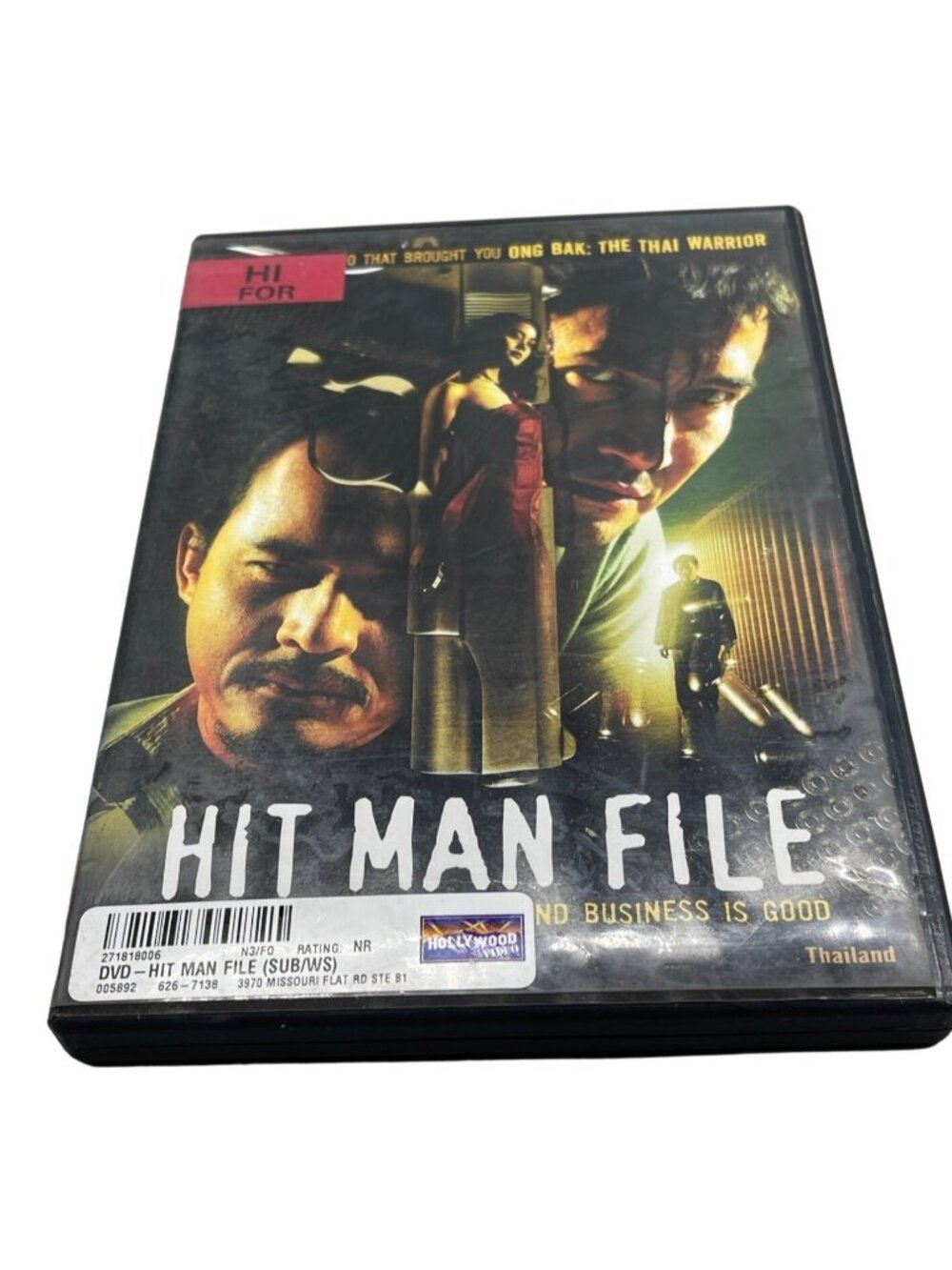 Hit Man File DVD English subtitles Thailand READ